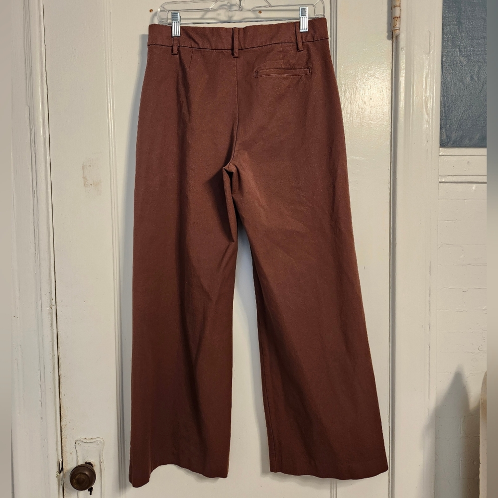 Old Navy Wide Leg Pants in Mauve Brown - Picture 5 of 10